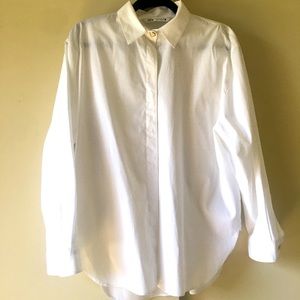 Perfect Zara basic white oversized shirt!